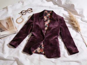 Velvet Blazer