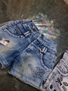 Jean Fabrics Shorts