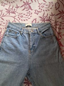 Light Wash Wide Leg Jeans