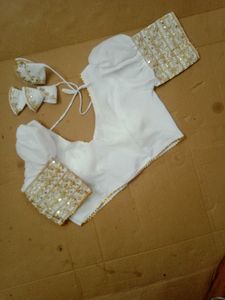 Tranding Vichitra Silk Blouse