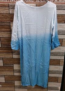 Ombre Chikankari Kurti
