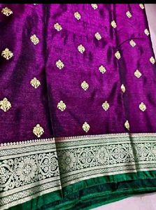 Silk Blend Banarasi Saree