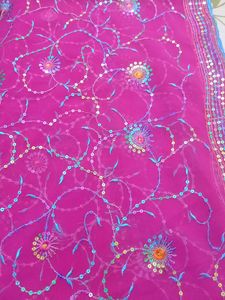 Special Sequins And Resham Handwork Dupatta