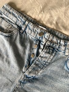 Zara Ripped mom Jeans