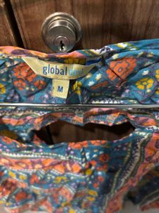 Printed Crop Top - multicolour