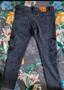 Stylish Denim Cargo Pants