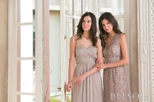 Elegant Beaded-Shoulder Maxi Dress