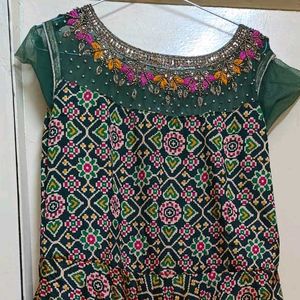 Patterned Maxi Dress