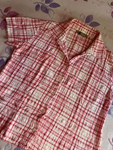 Half Pink Cute Shirt 👚