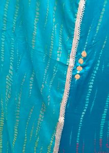 Ethnic blue skirt with chunni