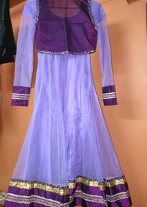 Net Gown Frock  Full Set, xxs