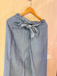 Super Cute Midi Wrap Around Skirt