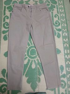 Olive Green Loose Fit high waist Jeans