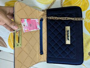 Lino Perros Blue Handbag