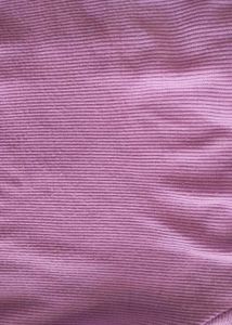 Lilac Ribbed Button-Up Top