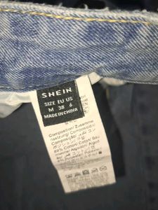 Cropped Loght Blue Baggy Jeans