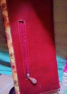 Floral &amp; Red Spaller Clutch