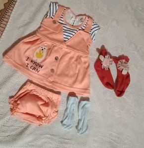 Cute Baby Girl Outfit Set