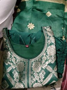 Banarasi Silk Kurta Set Trendy