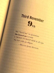 9 November Original By Colleen Hoover