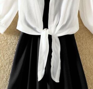 Pretty modern woman dress