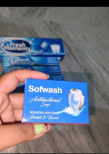 Combo Of Toothbrush And 2 Essensual Talcum Powder
