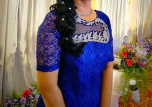 Elegant Blue Anarkali