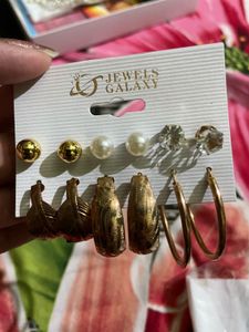 EARRINGS COMBO OF 6