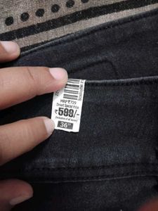 Blue &amp; Black Denim Jeans