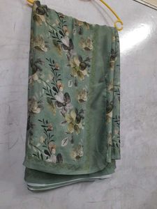 Floral Print Saree