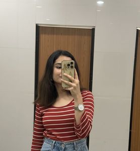 Striped Long Sleeve Top