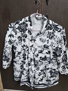 Casul Shirt Top In Tunic Style