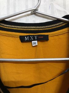 Max Yellow Long Sleeve Top