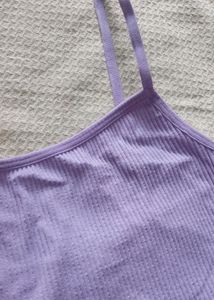 Lavander Crop Top Cum Undershirt