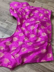 Rose Pink Colour Blouse Pls Check All Pics