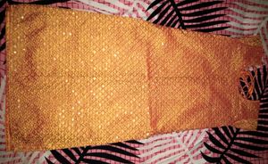 Orange kurta top