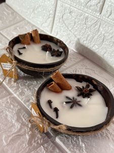 Spiced Coconut Candles