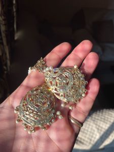 Elegant Gold-Tone Earrings