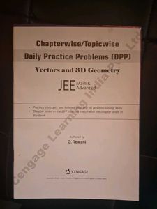 Jee Advance Vectors and 3D geometry