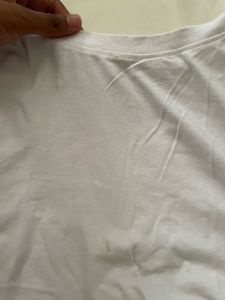 Sleeveless white Top Unisex