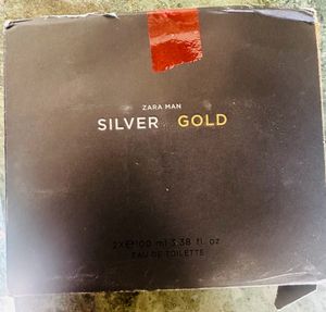 Zara Silver And Gold Man Perfume