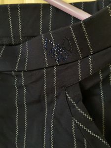 Dark Blue Mid-rise Jeggings
