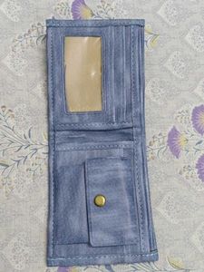 Denim Style Wallet Set - New