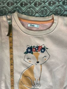 Cute Fox Graphic Sweatshirt