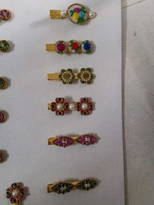 Vintage Style Hair Clips - Set of 12