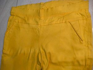 🎀Yellow Trouser Cum Jegging🎀