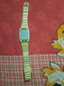 Gold-Tone Quartz Watch