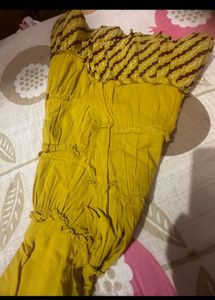 Elegant Printed Kurta with sharara