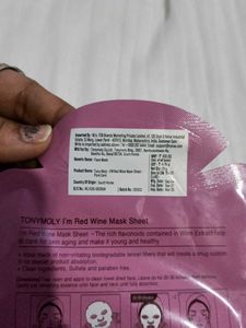 TONYMOLY I&#39;m Red Wine Mask Sheet