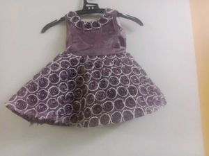 Cute Purple Rose Dress